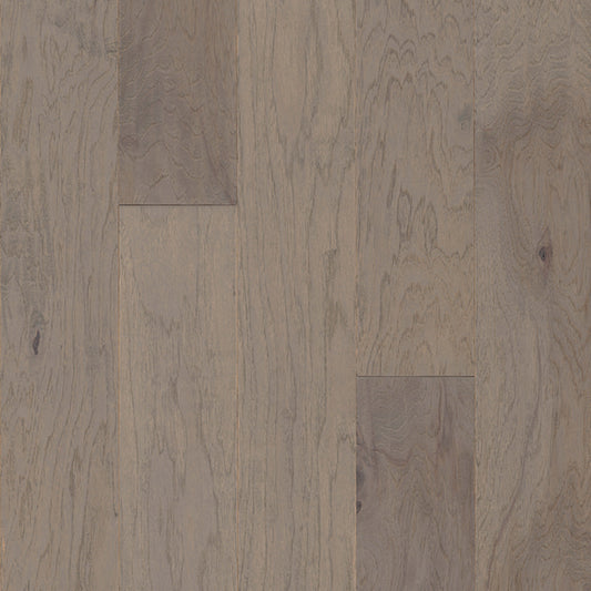 American Scrape Hickory Engineered in Grey Wolf Hardwood