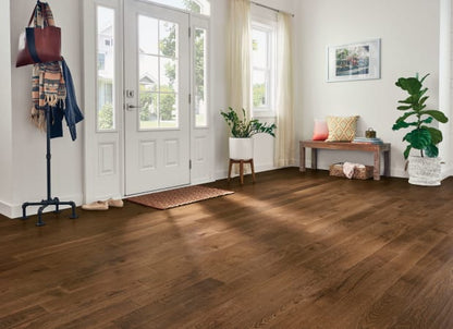 Hydropel Hickory Engineered in Light Brown 5" | Bruce