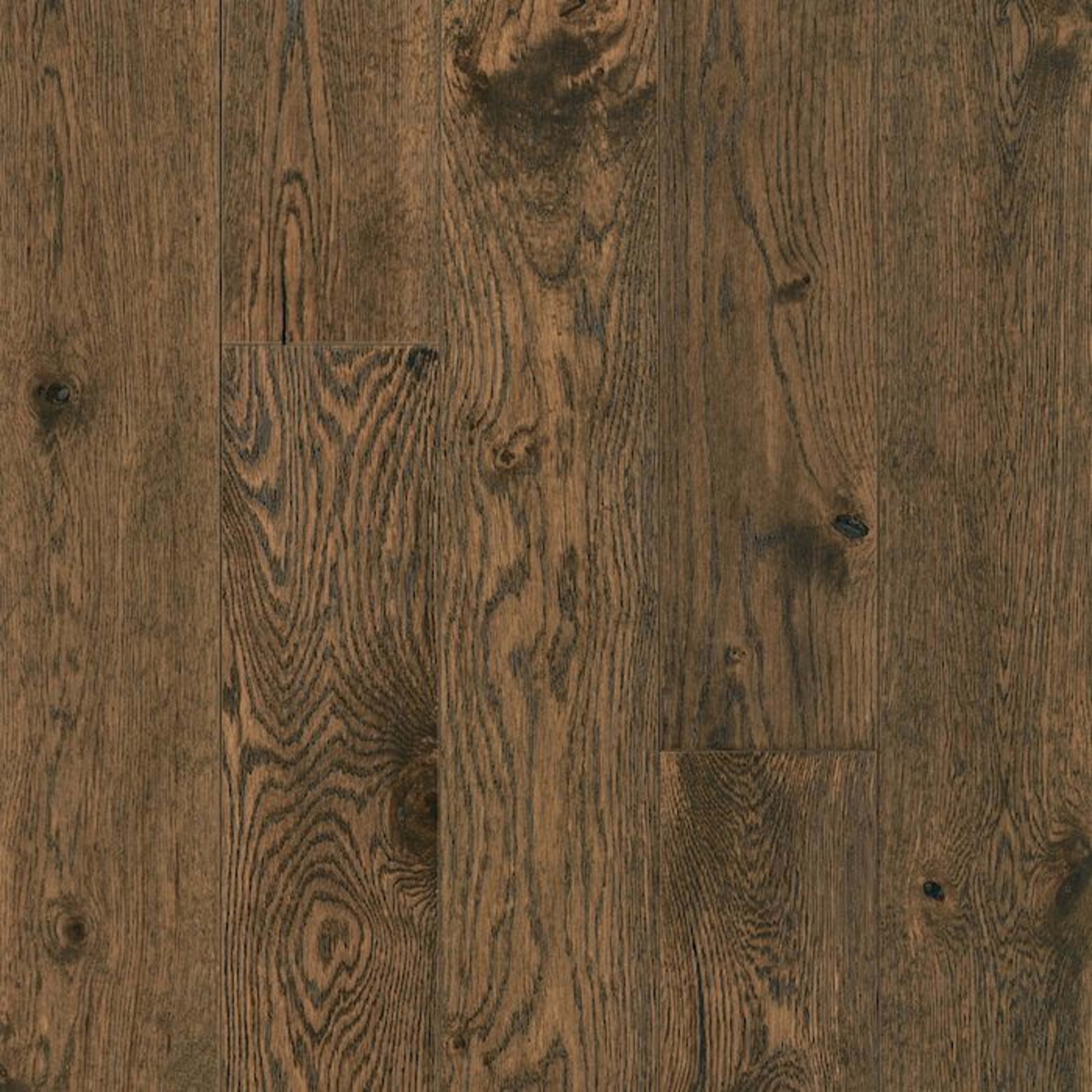 TimberBrushed Bronze  White Oak Engineered in Tranquil Shade 5" Hardwood