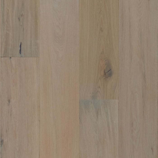 TimberBrushed Platinum  White Oak Engineered in Decadent Tan 9.056" Hardwood