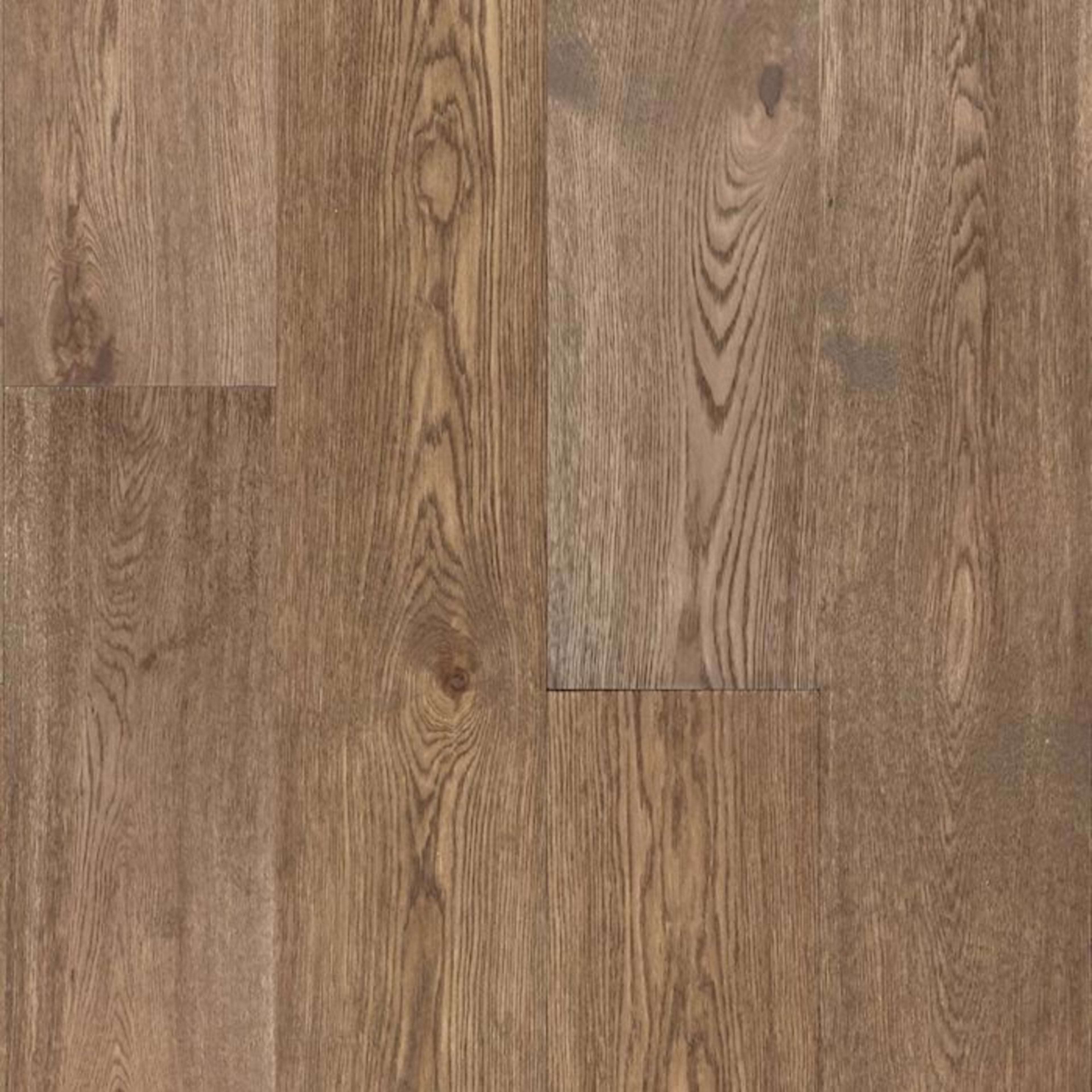 TimberBrushed Platinum  White Oak Engineered in Meandering Path 9.056" Hardwood