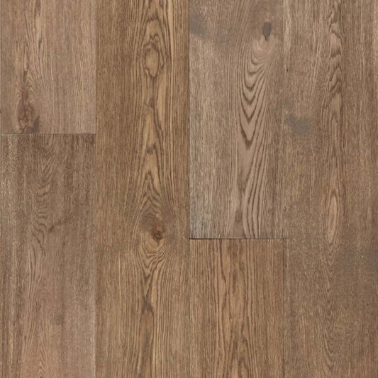 TimberBrushed Platinum  White Oak Engineered in Meandering Path 9.056" Hardwood