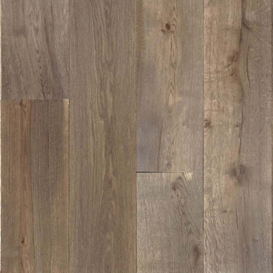 TimberBrushed Platinum  White Oak Engineered in Stormy Shade 9.056" Hardwood