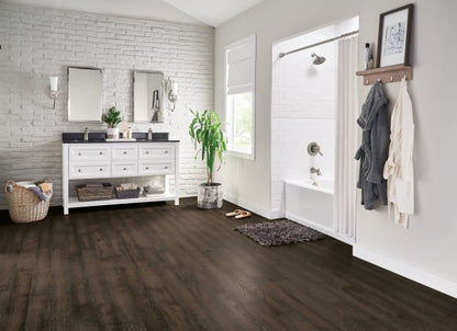 Hydropel Oak Engineered in Dark Brown 5" | Bruce