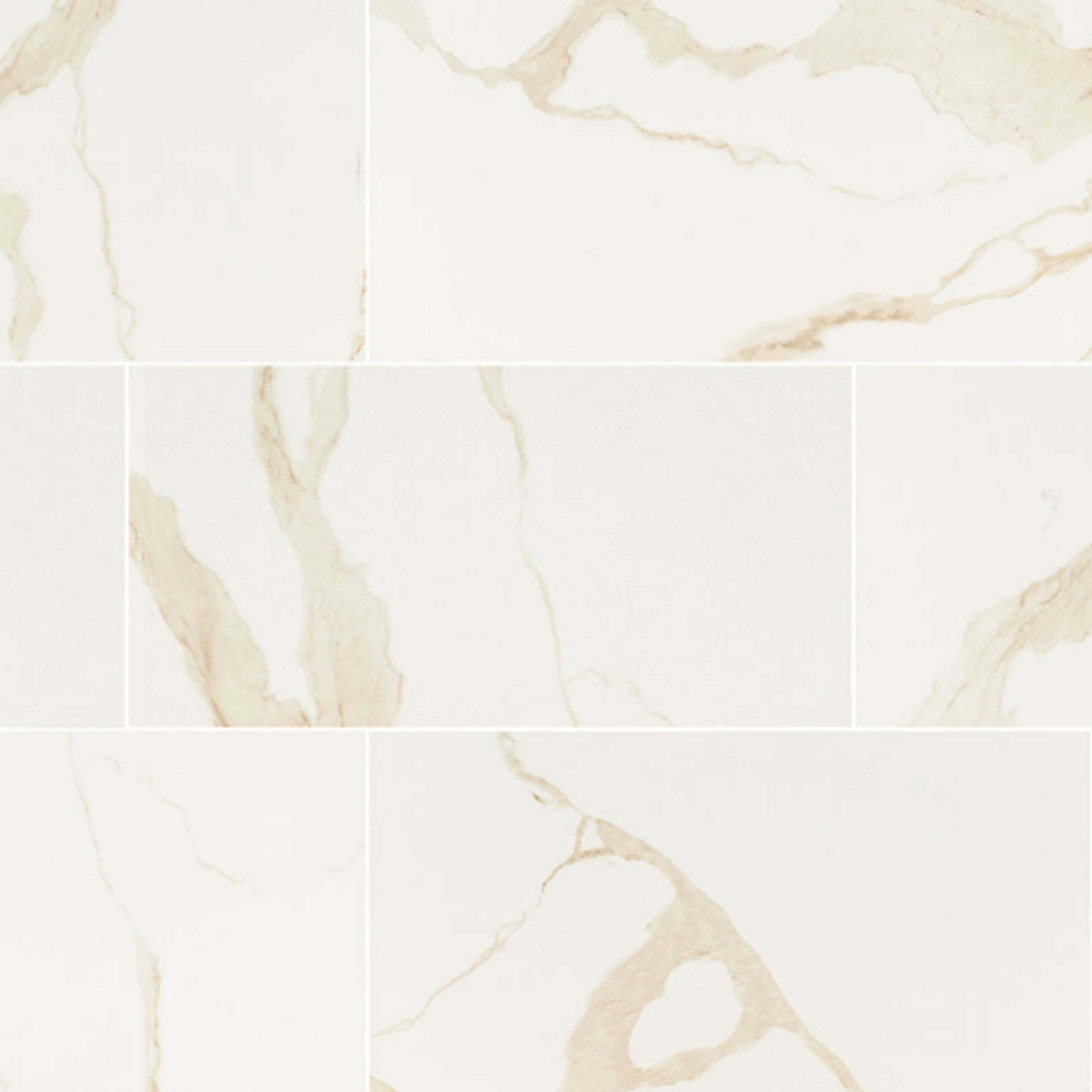 Eden in Calacatta - 12x24 Matte Tile