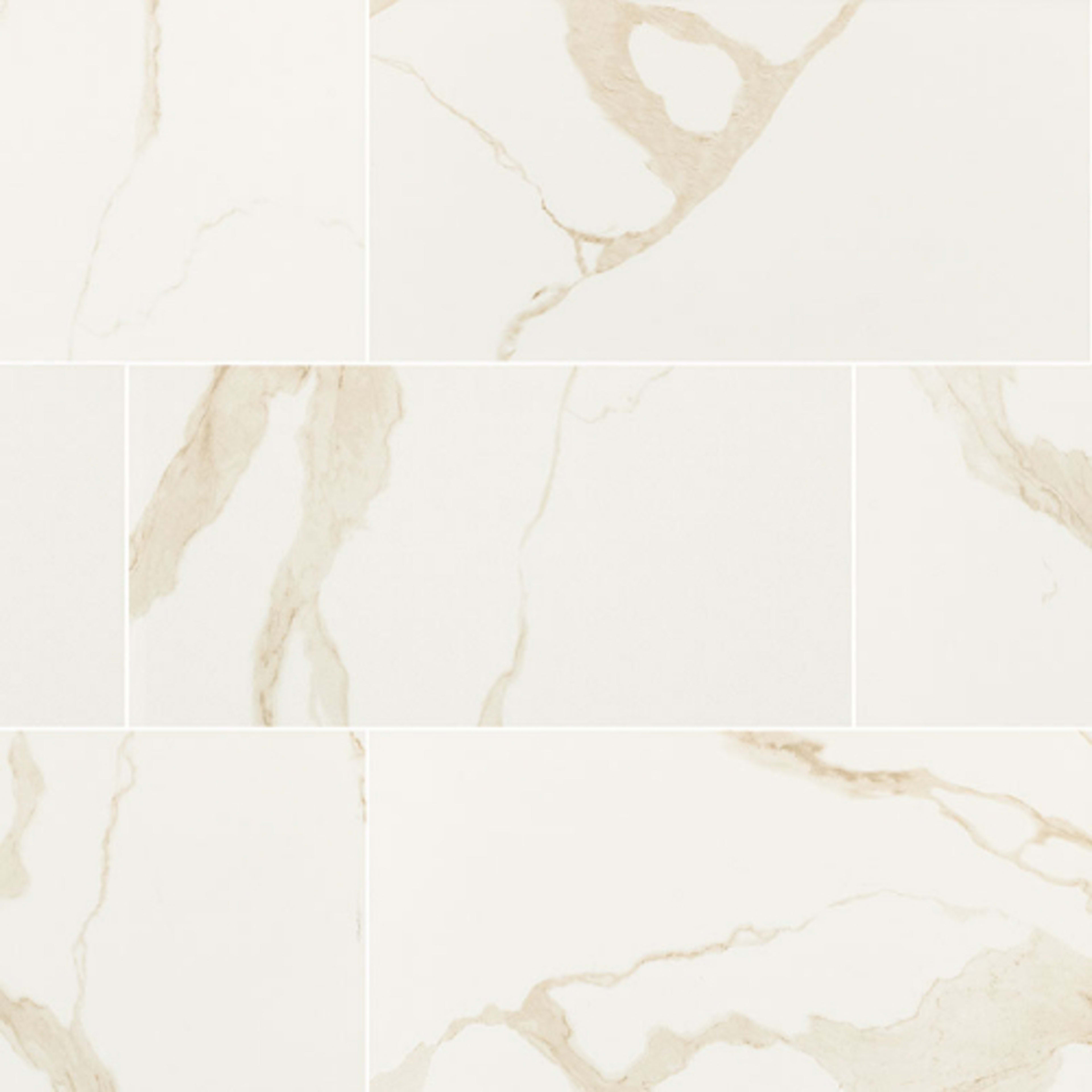 Eden in Calacatta - 12x24 Polished Tile