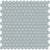 Element in Cloud Penny Round Mosaic Glass Tile