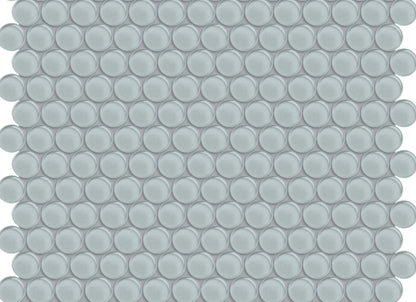 Element in Cloud Penny Round Mosaic