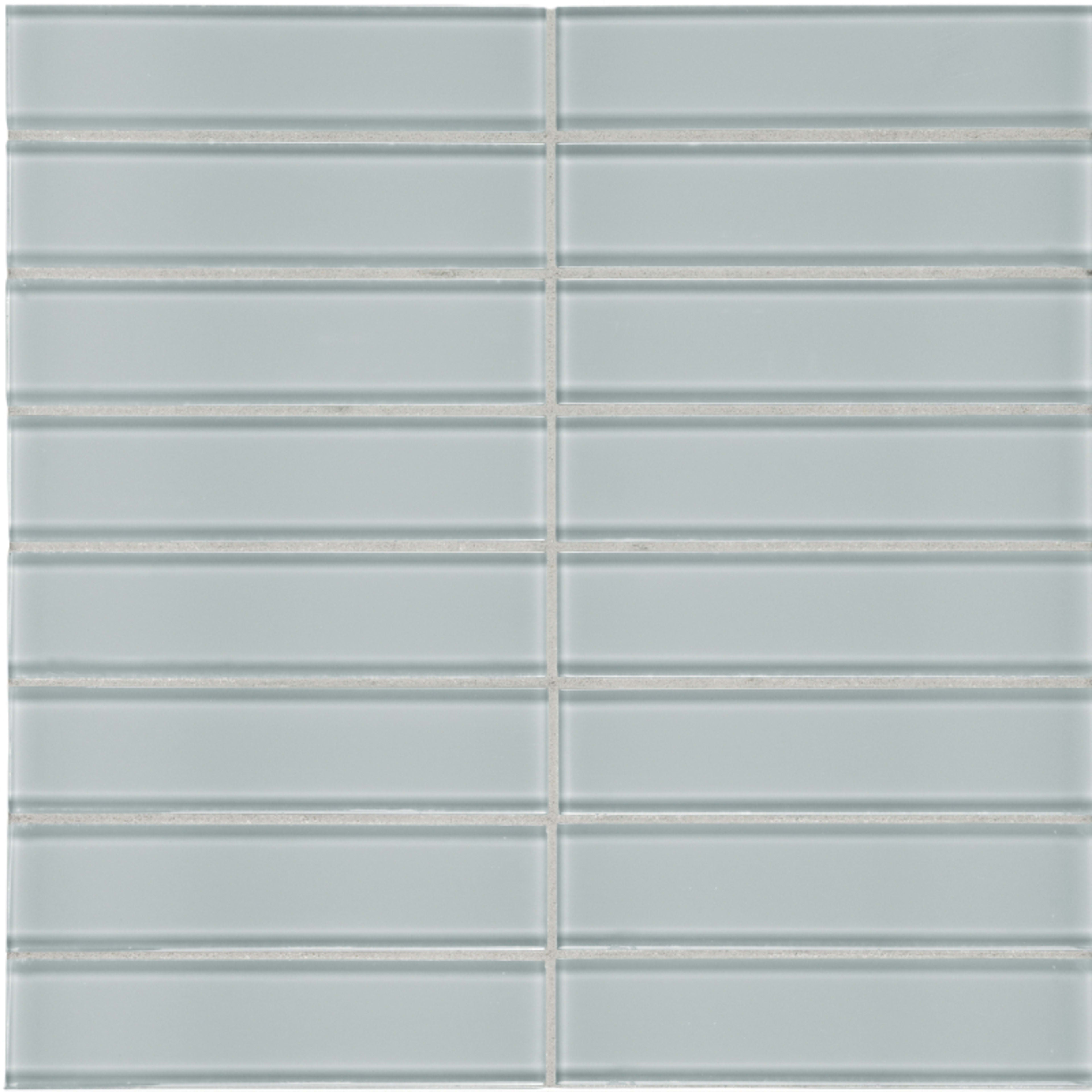 Element in Cloud Stacked Mosaic 1.5x6 Glass Tile