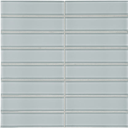 Element in Cloud Stacked Mosaic 1.5x6 Glass Tile