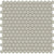 Element in Earth Penny Round Mosaic Glass Tile