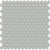 Element in Mist Penny Round Mosaic Glass Tile