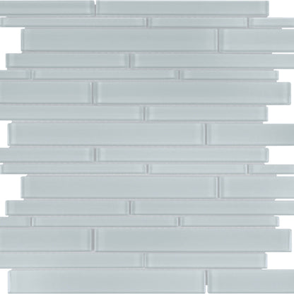 Element in Skylight Random Strip Mosaic Glass Tile