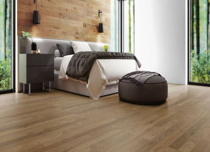 Elegancia Collection - Smooth White Ash Engineered 1/2 in English Tea 6.5