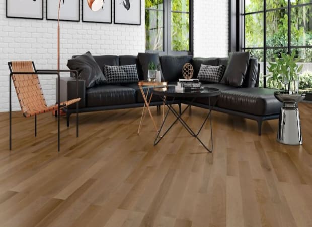 Elegancia Collection - Smooth Yellow Birch Solid 3/4 in English Tea 3.25