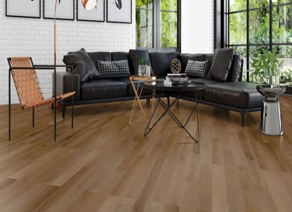 Elegancia Collection - Smooth Yellow Birch Solid 3/4 in English Tea 3.25