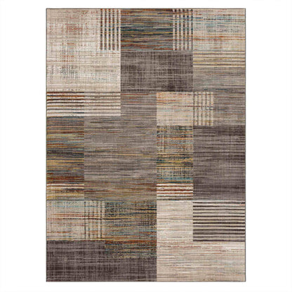Emiliano Smokey Grey in Smokey Grey 5'3"x7'10" Area Rugs