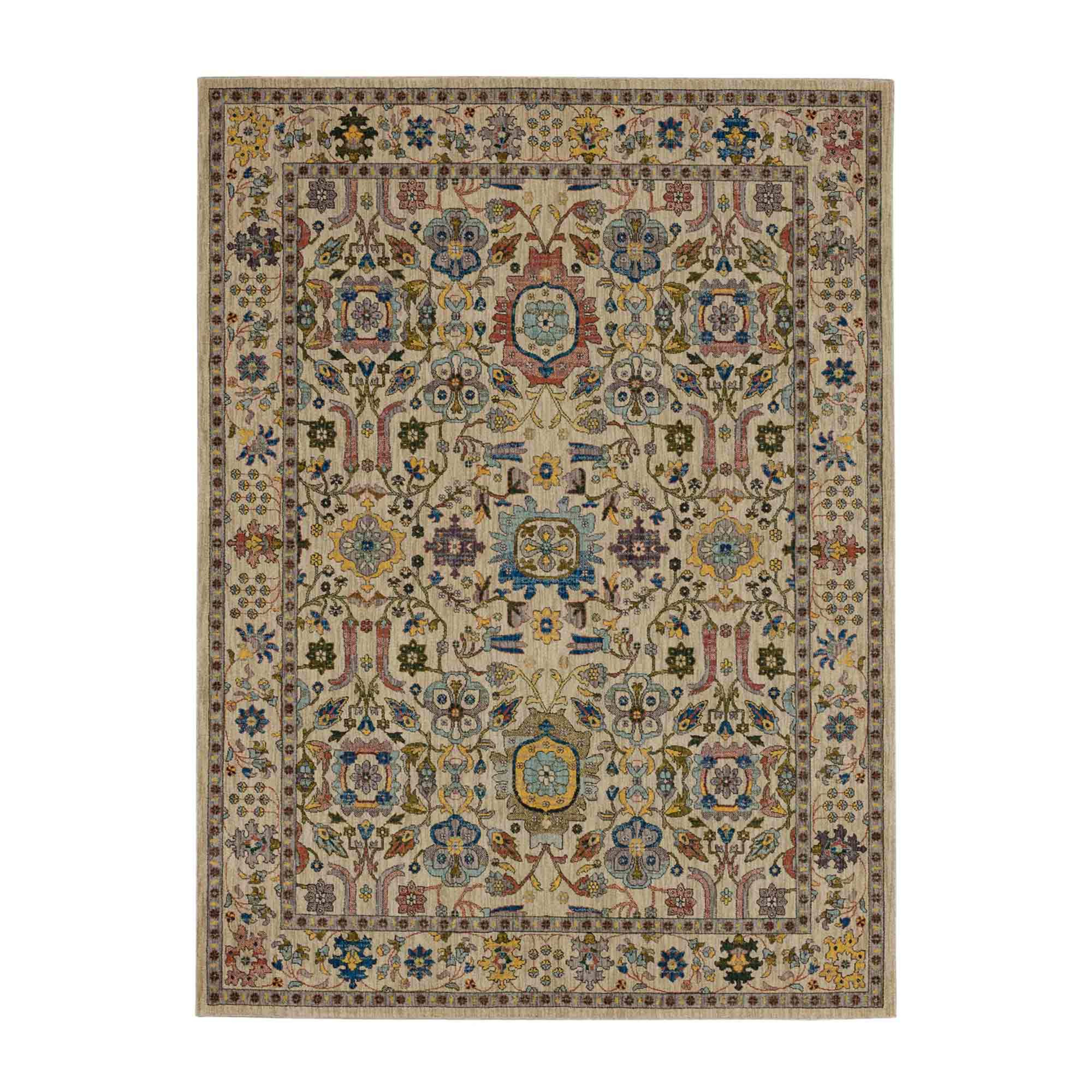 Enmity Dark Beige in Dark Beige 9'6"x12'11" Area Rugs