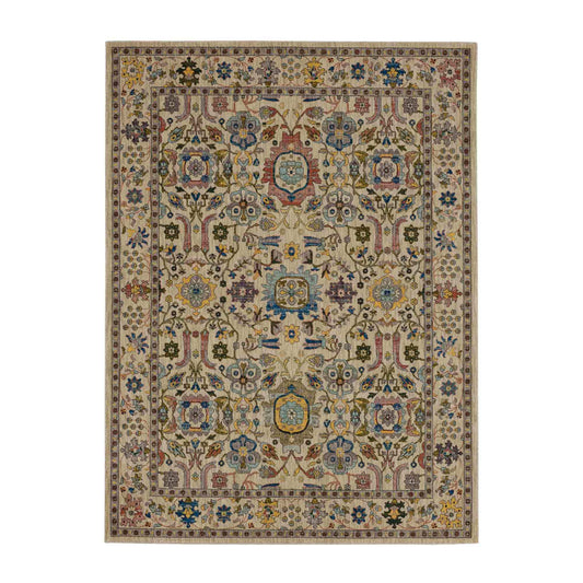 Enmity Dark Beige in Dark Beige 9'6"x12'11" Area Rugs