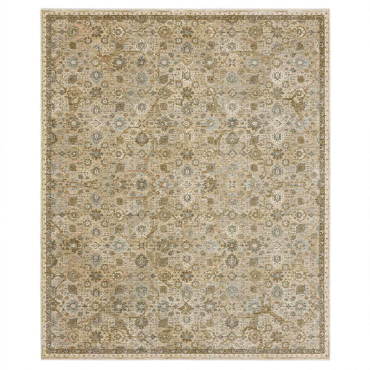 Ethereal Vanilla in Vanilla 5'X7'10" Area Rugs