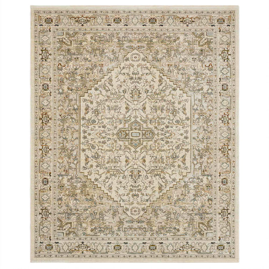 Exalted Grey in Grey 6'6"x9'6" Area Rugs