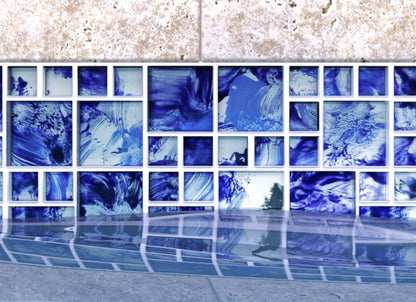 Splash in Island Blue