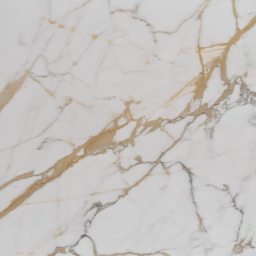 Alustra in Imperial Gold Calacatta Matte