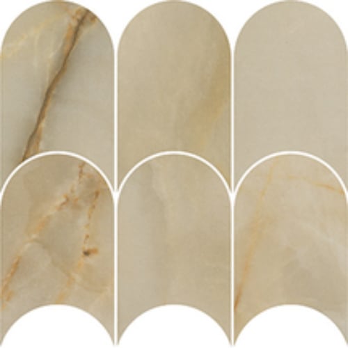 Alustra in Opulent Beige Onyx Polished Arch