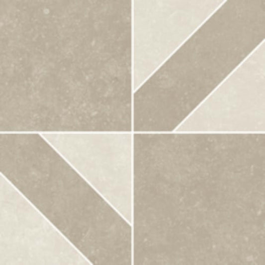 BlueRun in Greige White Tile