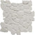 Pebbles in Cotton Flat 12x12 Natural Stone