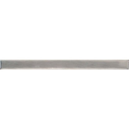 Matrix in Stainless L1/2x6 Metal Tile