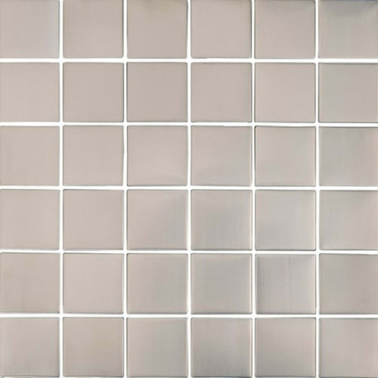 Matrix in Stainless M2x2 Metal Tile