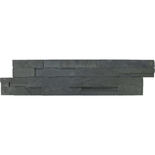 Ledgerstone in Coal Splitface Natural Stone