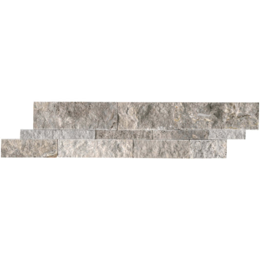 Ledgerstone in Silver Splitface Natural Stone