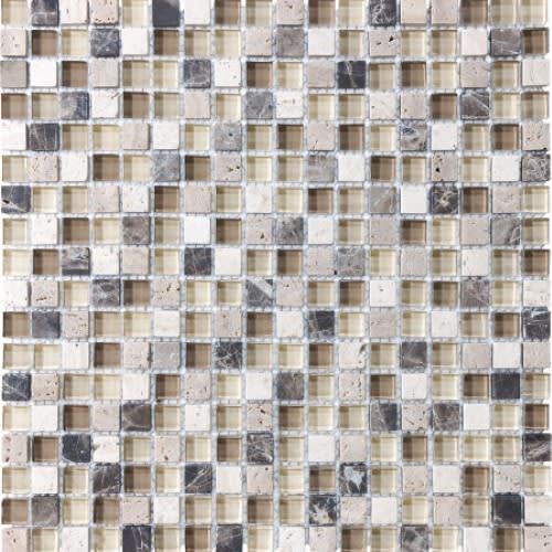 Bliss in Cappuccino 12x12 Mosaics