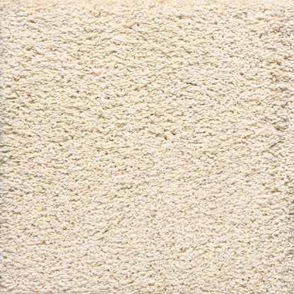 Fab Shag - Ivory White in Ivory White Area Rugs