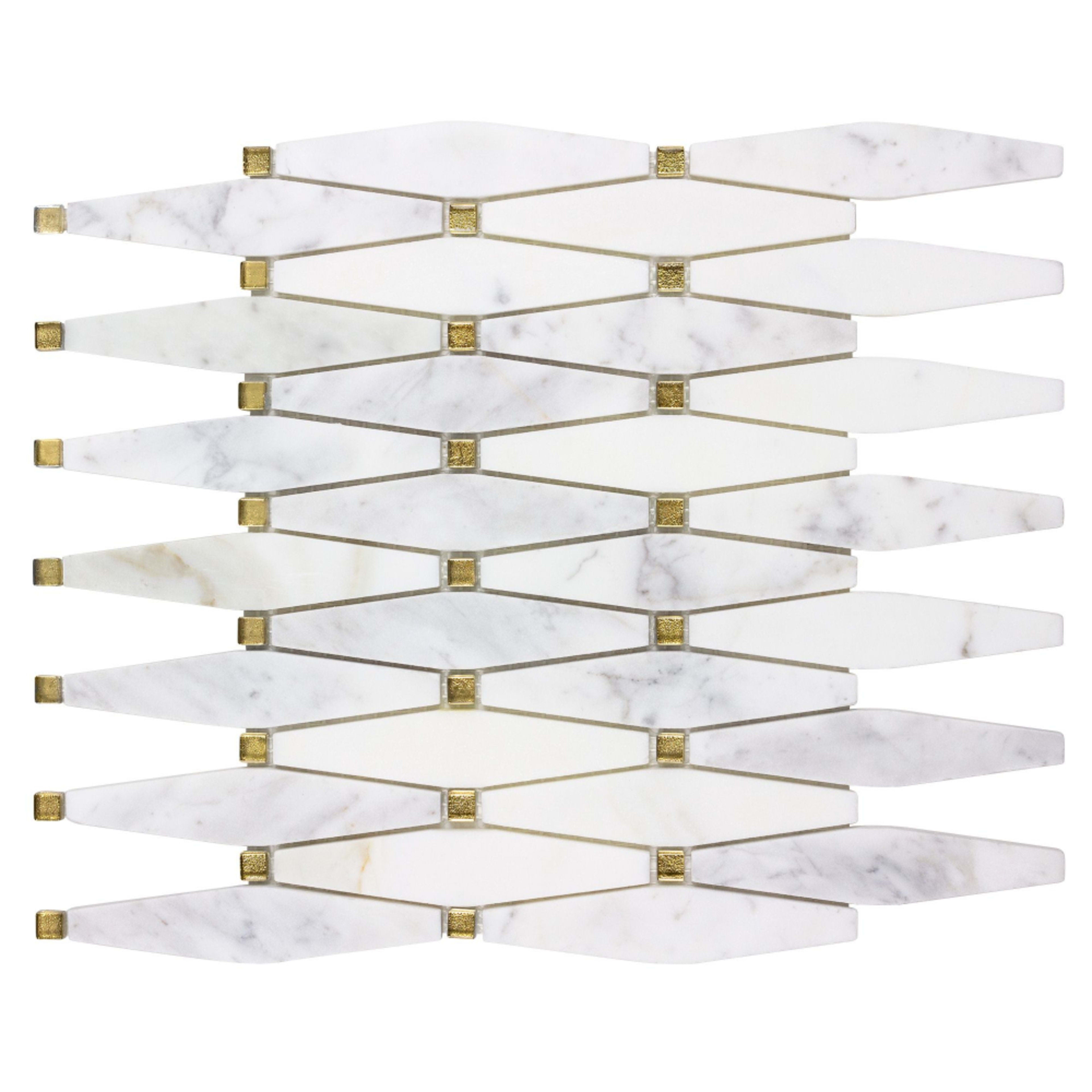 Dazzle in Jolie Gold Glass Tile