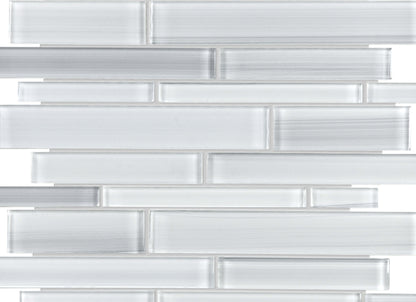 Fusion in Ice Random Strip Mosaic