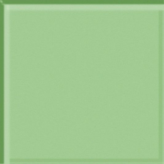 Glass Blox in Lime Shimmer 4"x4" Glass Tile