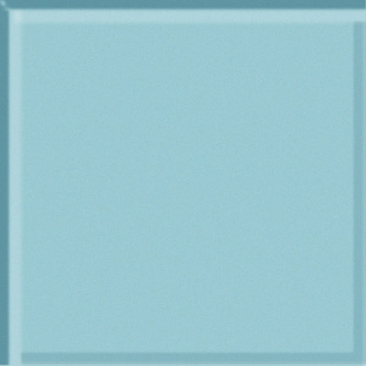 Glass Blox in Clear Sky 4"x4" Glass Tile