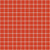 Glass Blox in Flame 1"x1" Glass Tile