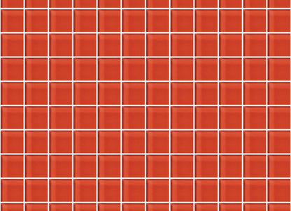 Glass Blox in Flame 1"x1"