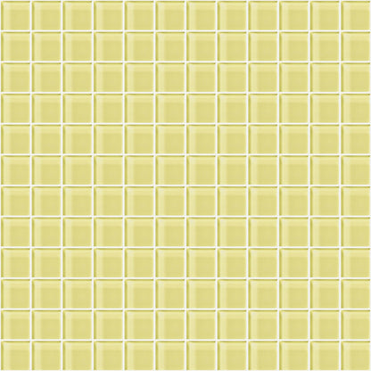 Glass Blox in Lemon Zest 1"x1" Glass Tile