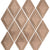 Geometal in Bronze - Harlequin Metal Tile
