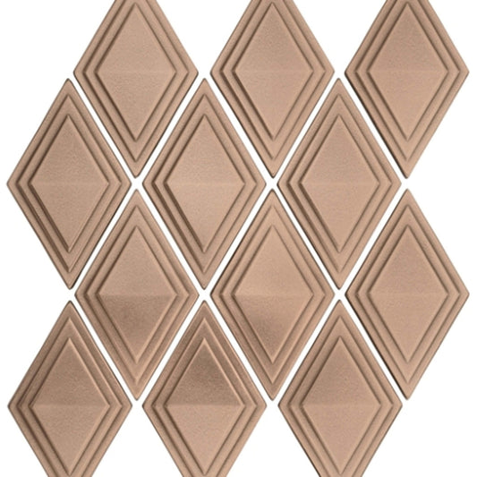 Geometal in Bronze - Harlequin Metal Tile