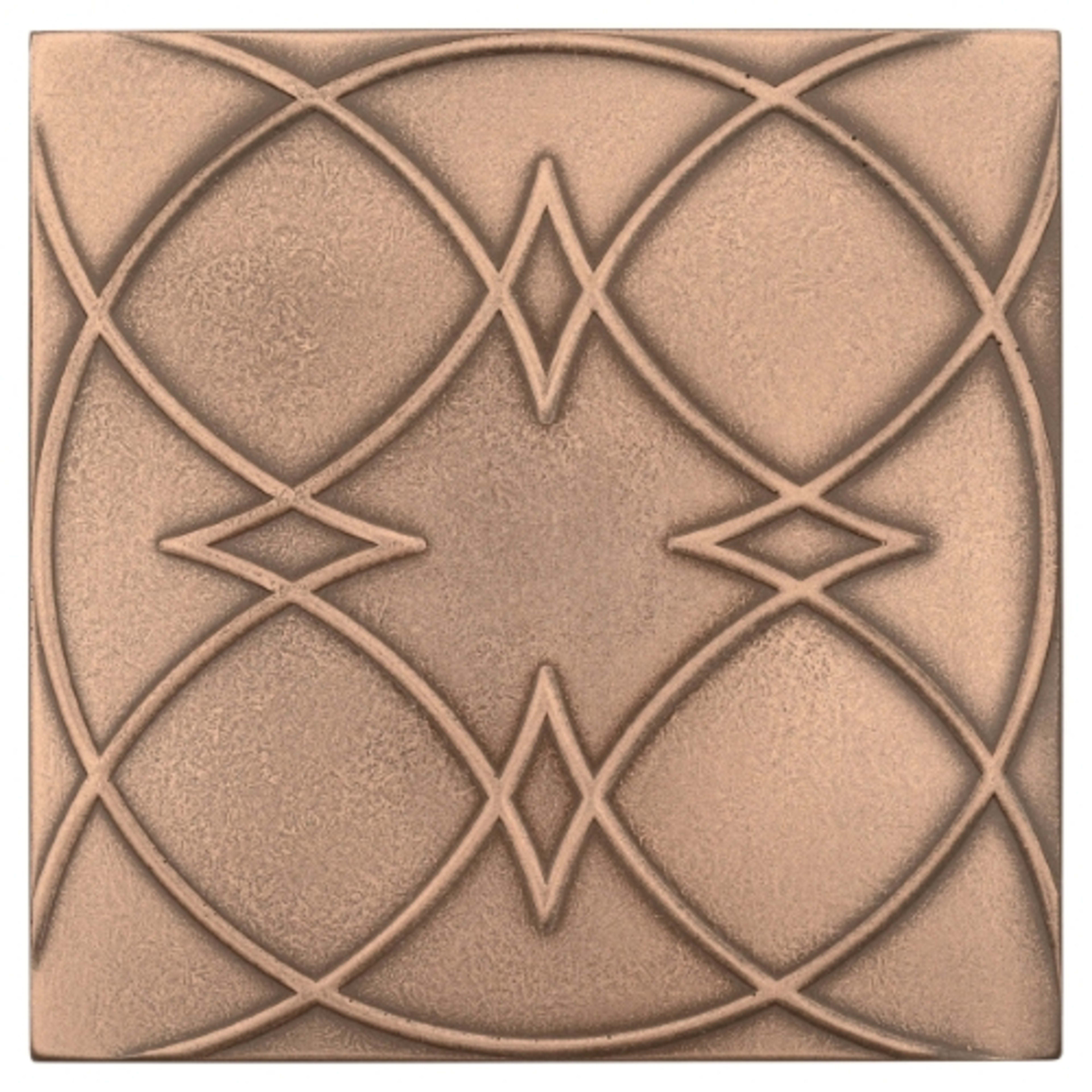 Geometal in Bronze - Square Metal Tile