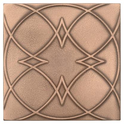 Geometal in Bronze - Square Metal Tile