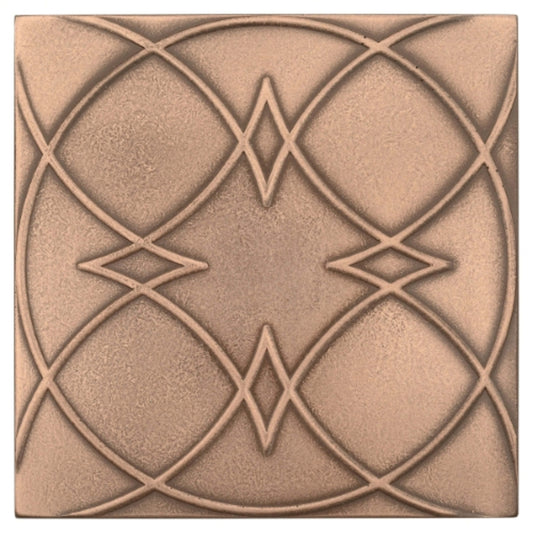 Geometal in Bronze - Square Metal Tile
