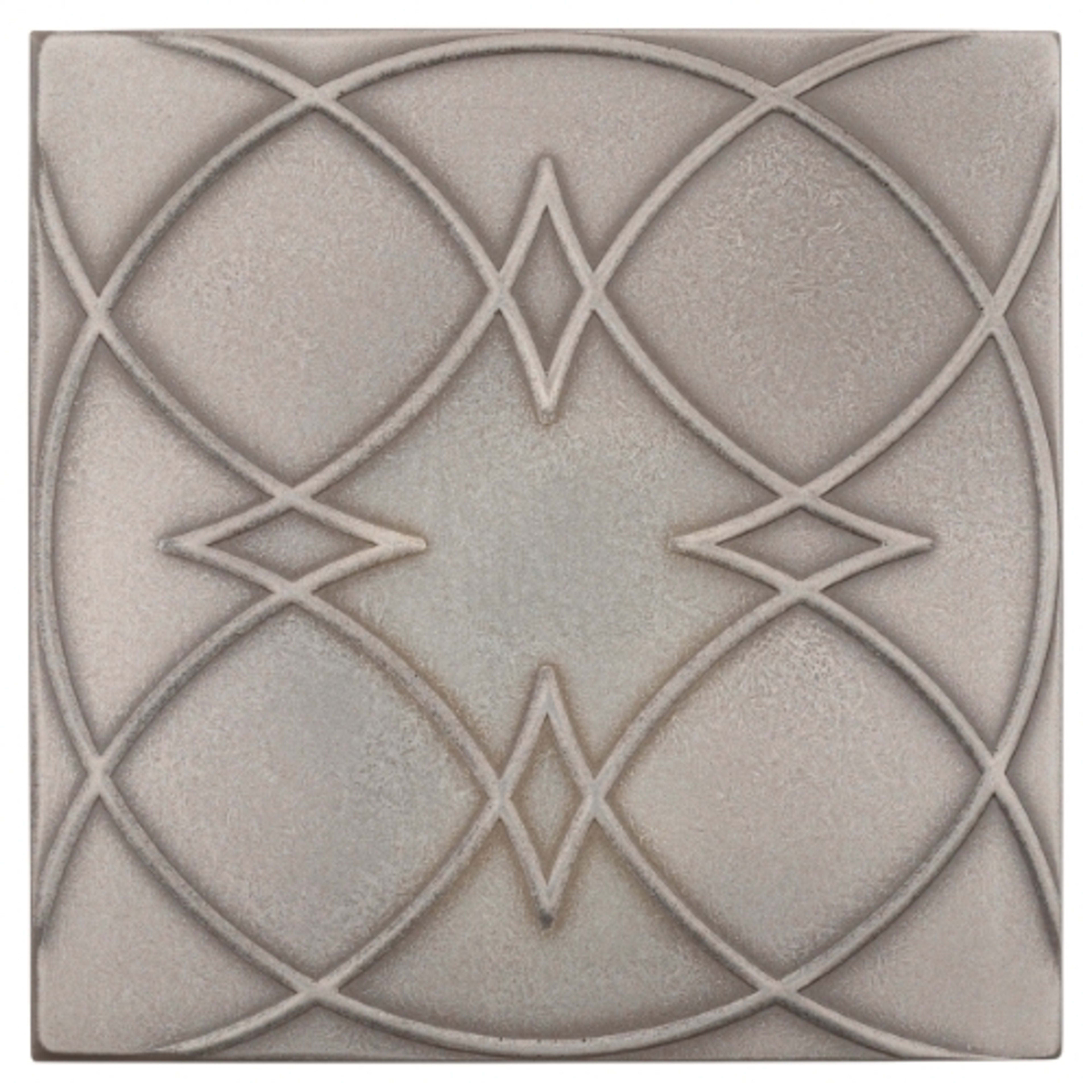 Geometal in Nickel - Square Metal Tile