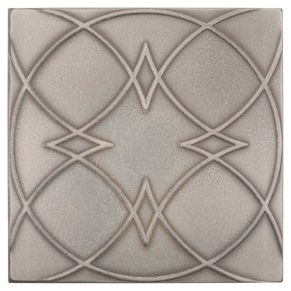 Geometal in Nickel - Square Metal Tile